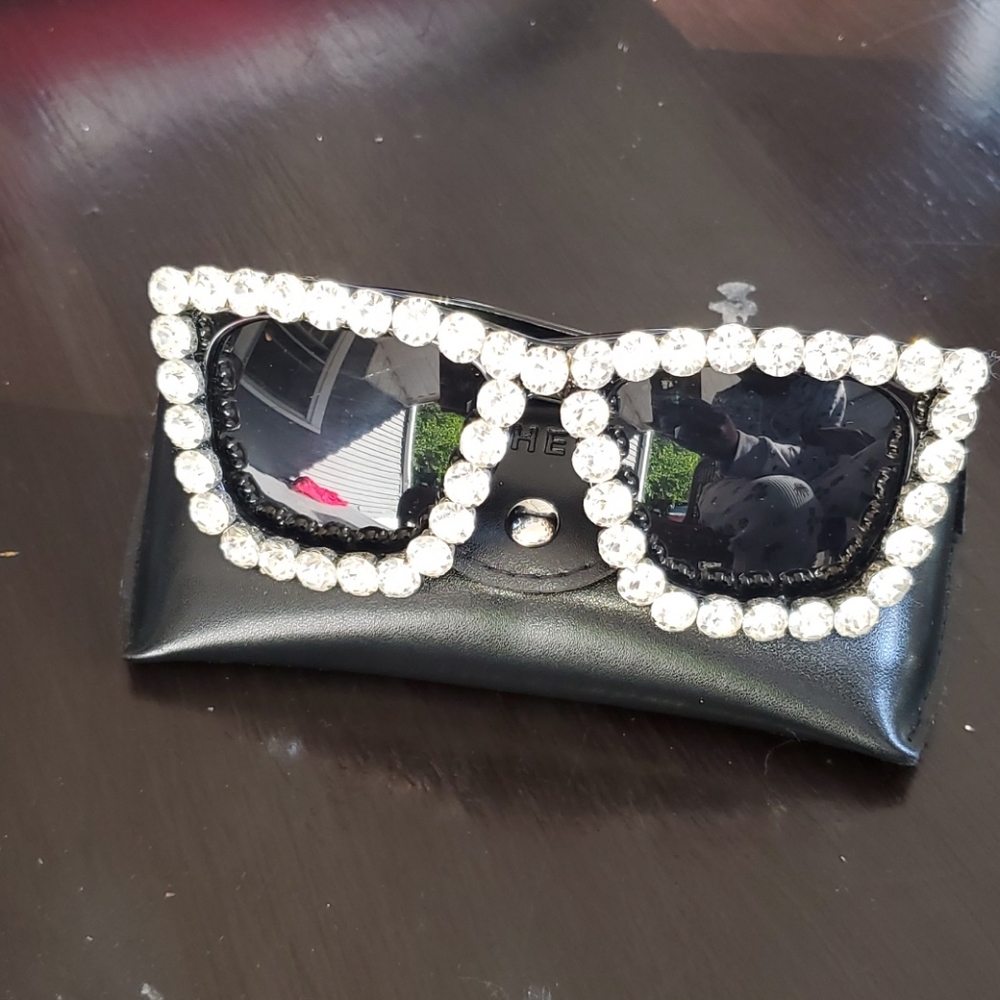 Rhinestone sunglasses
